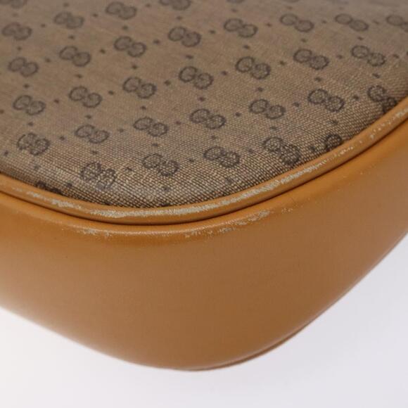GUCCI Micro GG Supreme Shoulder Bag Pvc Beige Gold 007 084 007 084 - Picture 12 of 16